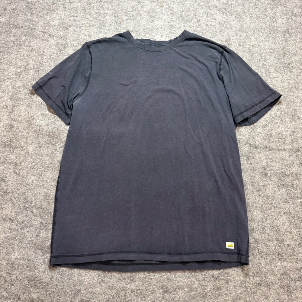 Vuori Mens V101 Short Sleeve T-Shirt Charcoal Gray Activewear Size XL